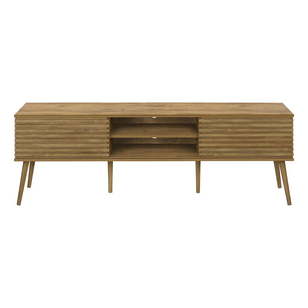 Contemporary Tv Stand in Walnut color