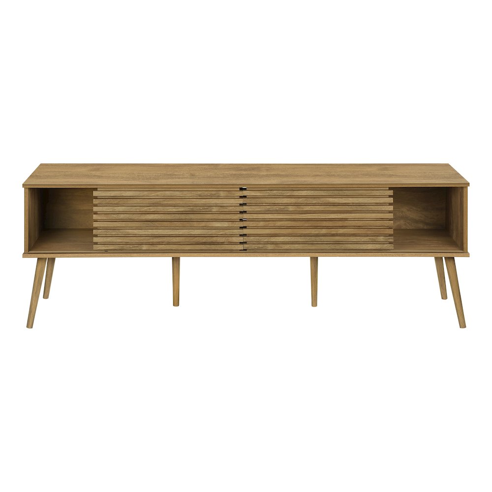 Contemporary Tv Stand in Walnut color