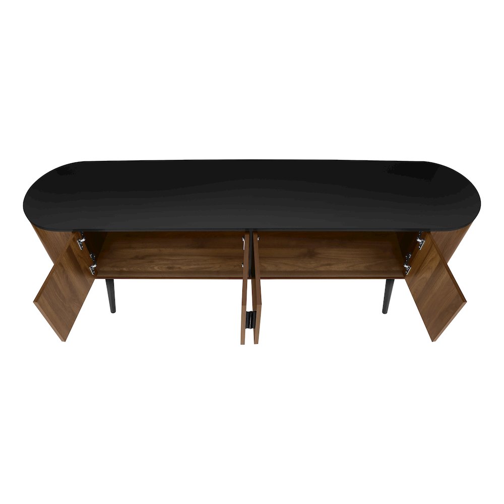 Contemporary Tv Stand in Black