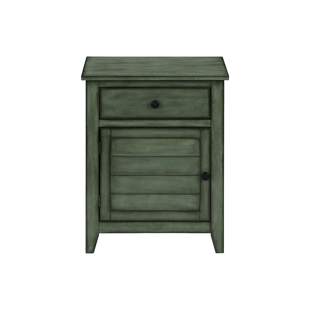 Transitional Accent Table in Green color