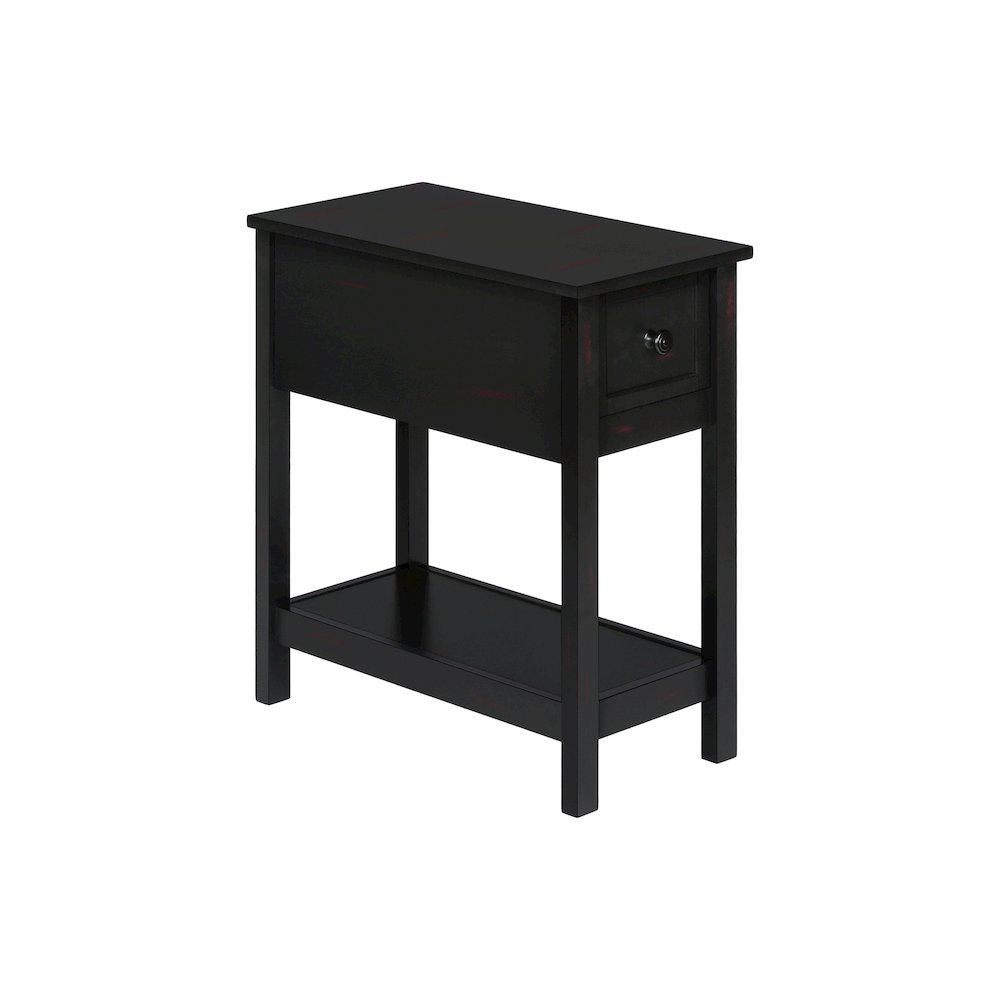 Transitional Accent Table in Black color