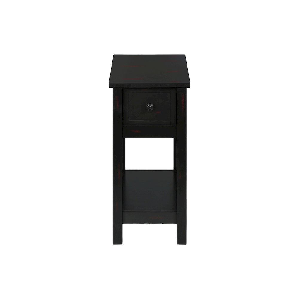 Transitional Accent Table in Black color
