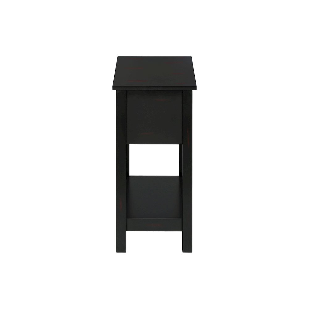 Transitional Accent Table in Black color