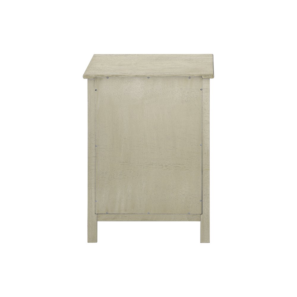 Transitional Accent Table in White color