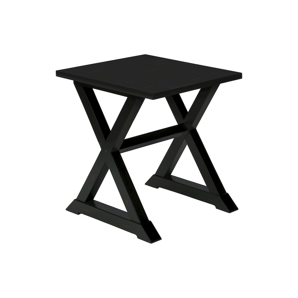 Transitional Accent Table in Black color
