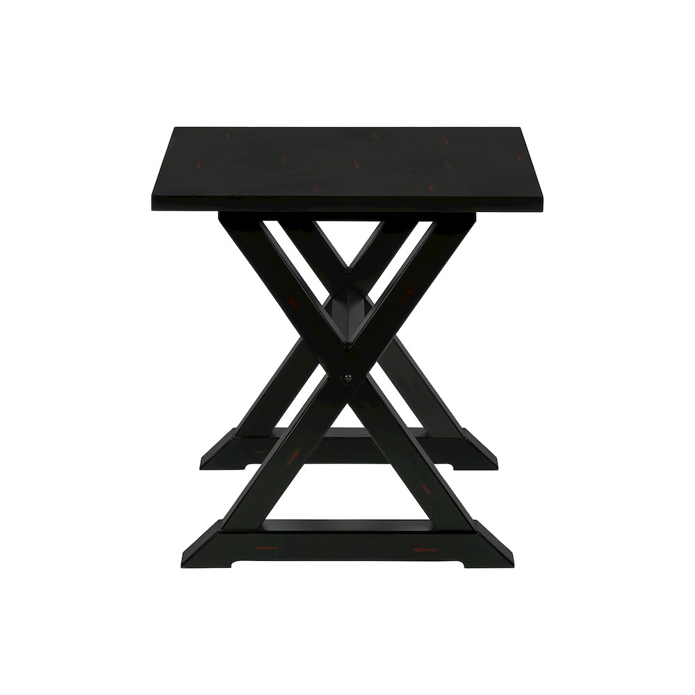 Transitional Accent Table in Black color