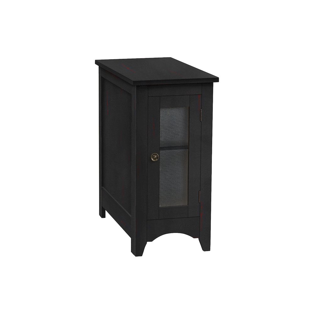 Transitional Accent Table in Black color