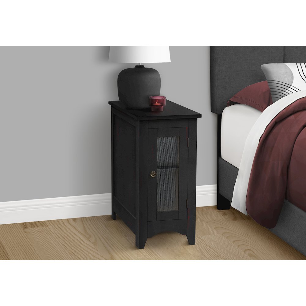 Transitional Accent Table in Black color