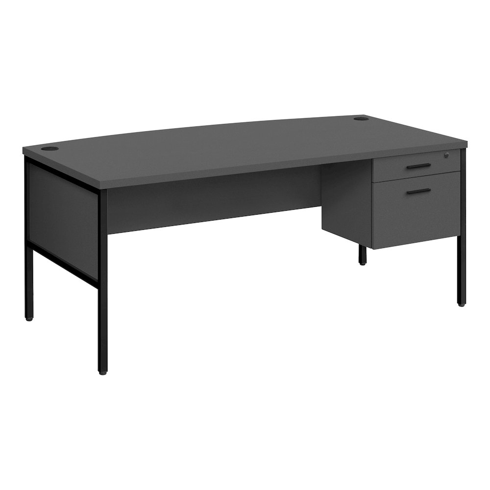 Contemporary Computer Desk in Grey
