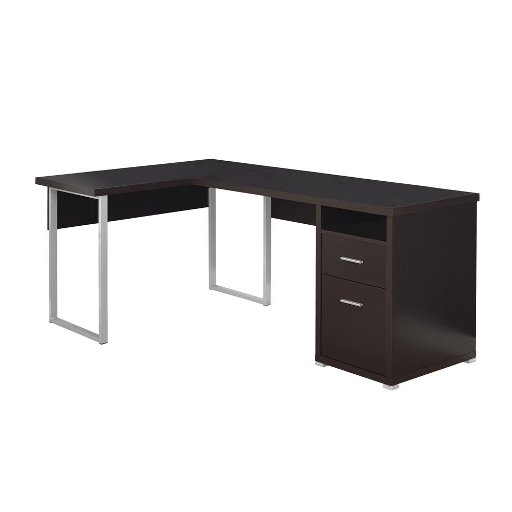 COMPUTER DESK – 80″L / CAPPUCCINO LEFT OR RIGHT FACING