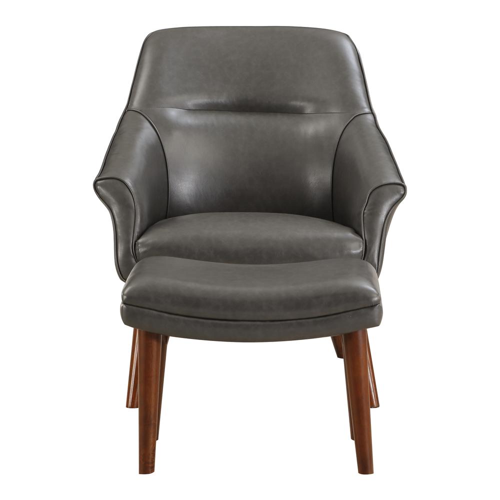 Waneta Chair and Ottoman