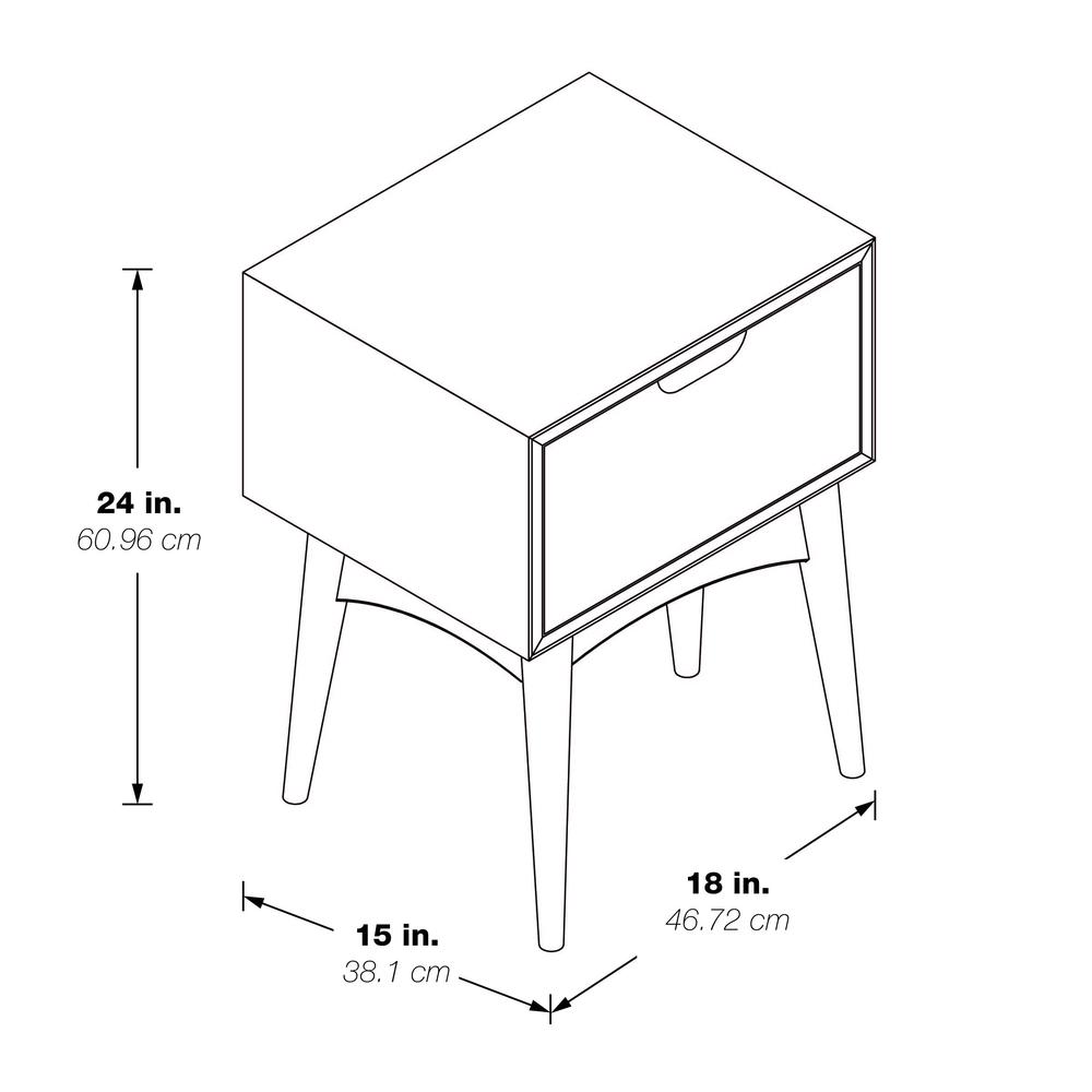 Copenhagen Accent Table w/Drawer