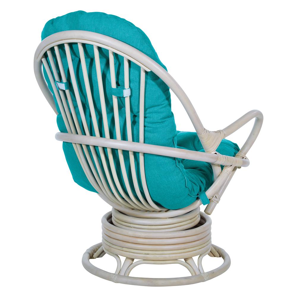 Lanai Rattan Swivel Rocker