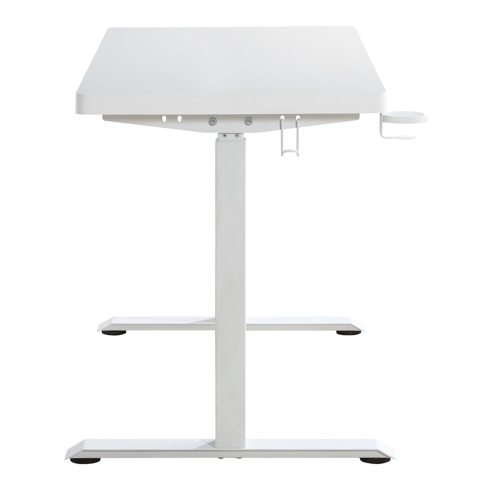 Primo-Sit/Stand Electric 48″ In White Carbon Fiber Finish