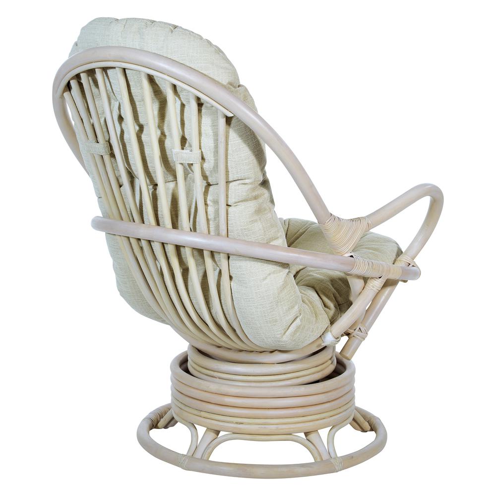 Lanai Rattan Swivel Rocker