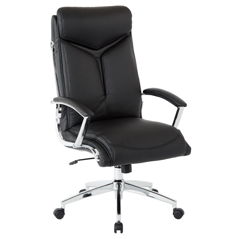 Executive Faux Leather High Back Chair