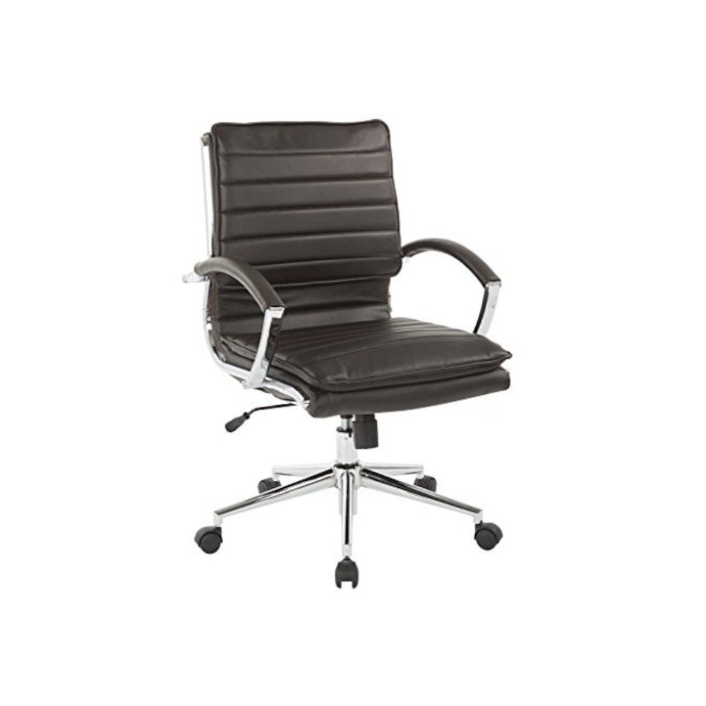 Mid Back Manager’s Faux Leather Chair