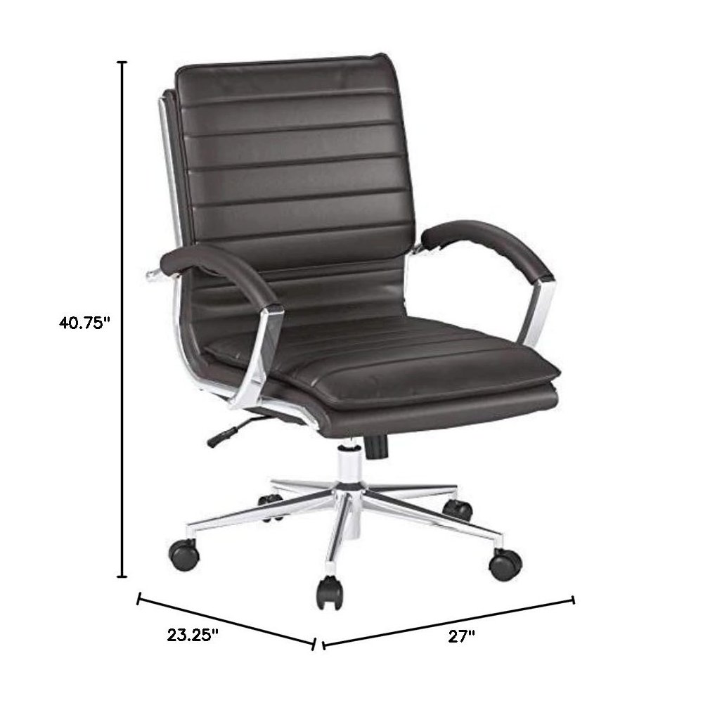 Mid Back Manager’s Faux Leather Chair