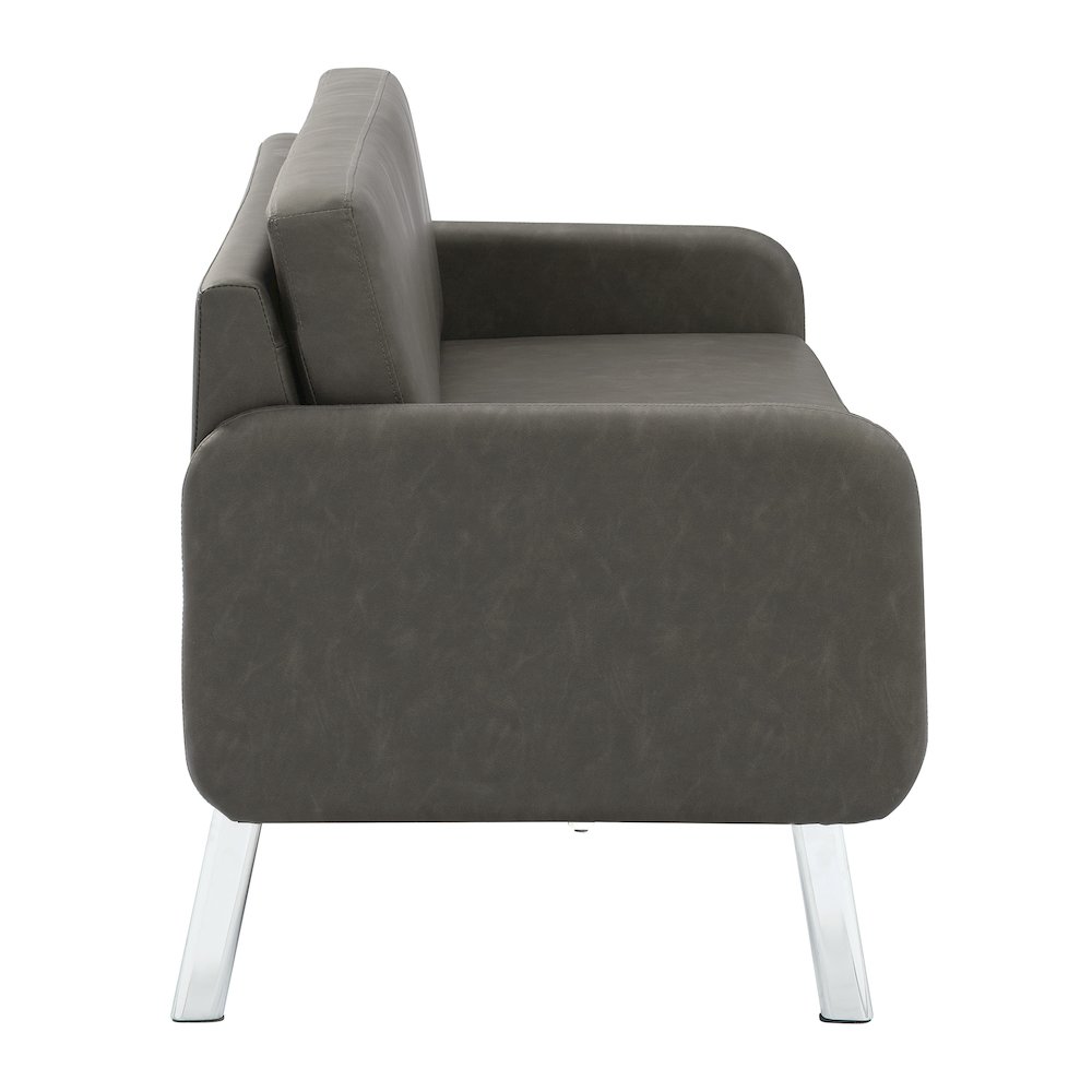 Lounge Sofa in Faux Leather