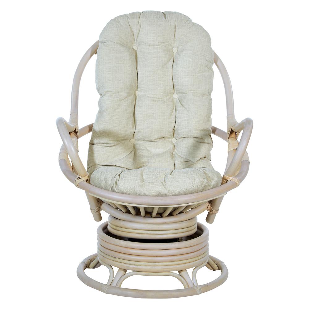 Lanai Rattan Swivel Rocker