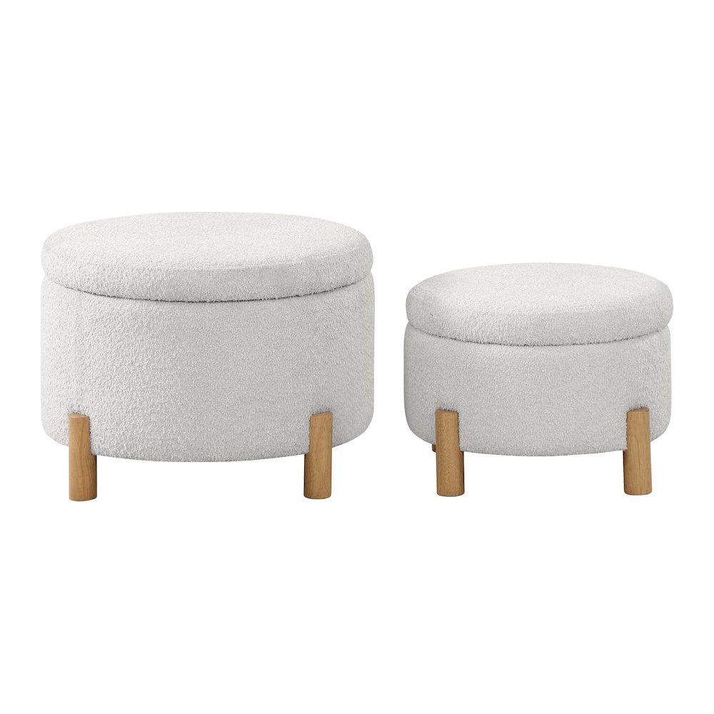 Bennett 2-Piece Storage Ottoman Set