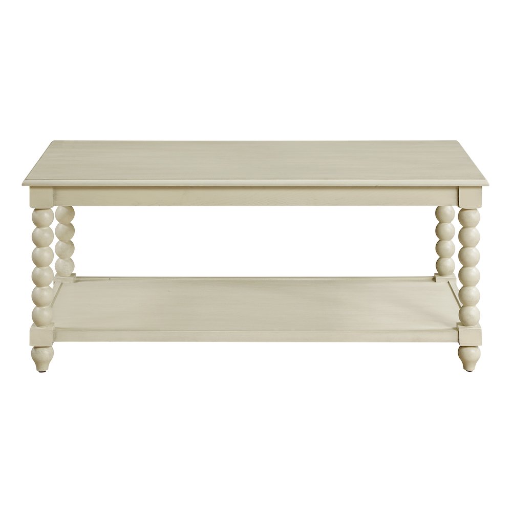 Elise Coffee Table in Whitewash Finish