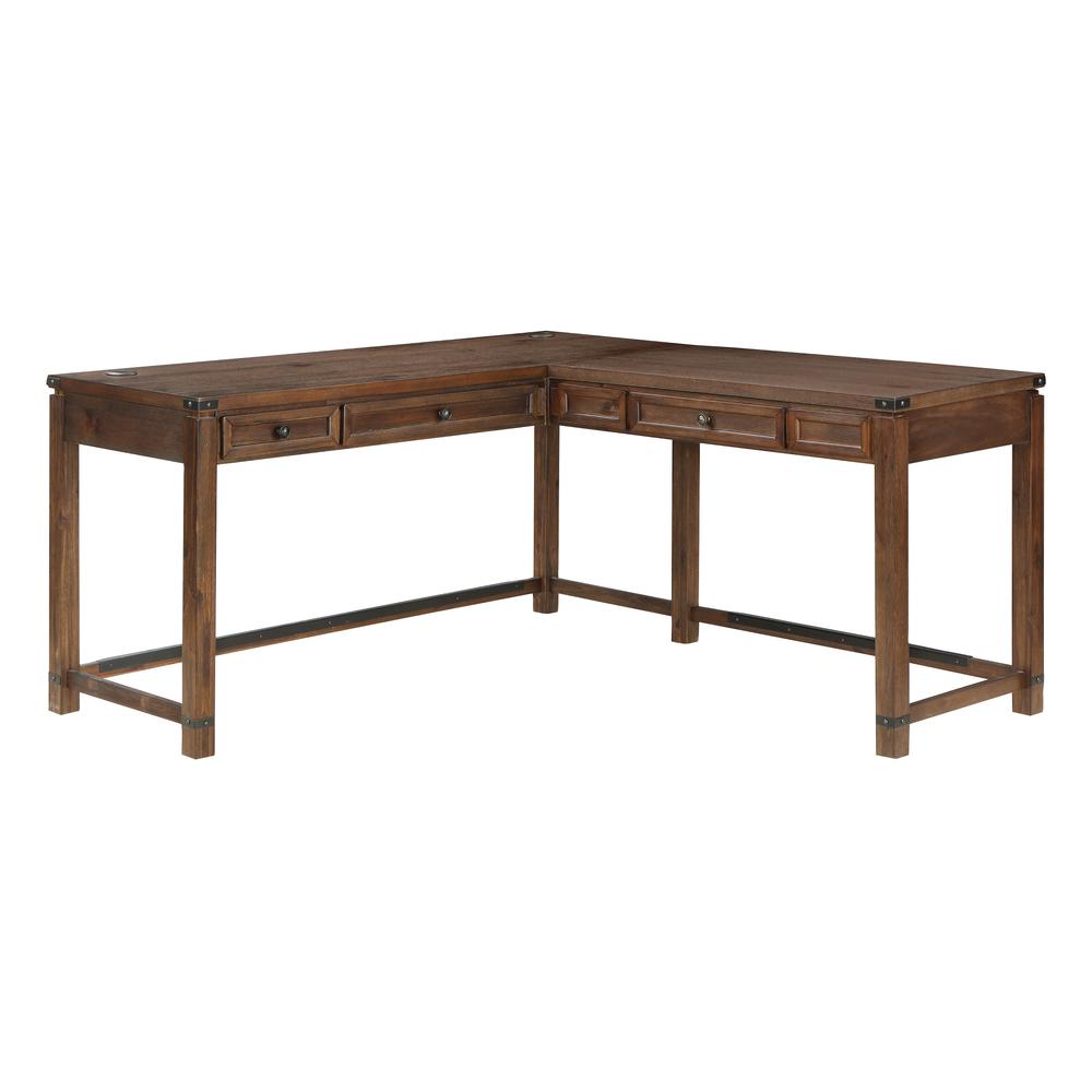 Baton Rouge L-Shaped Lift Desk