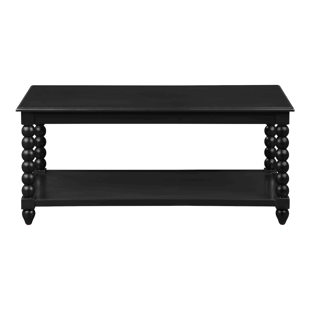 Elise Coffee Table in Black Finish