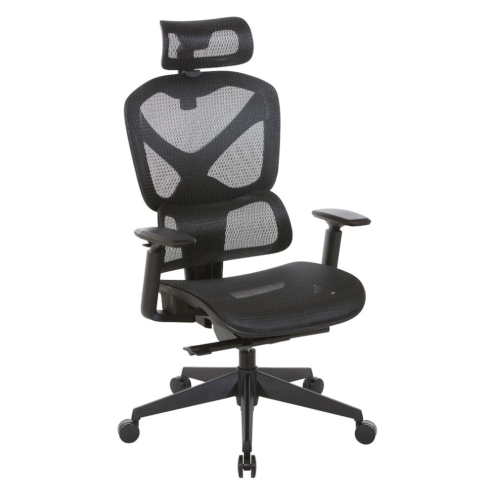 Mesh Back Manager’s Chair with Headrest