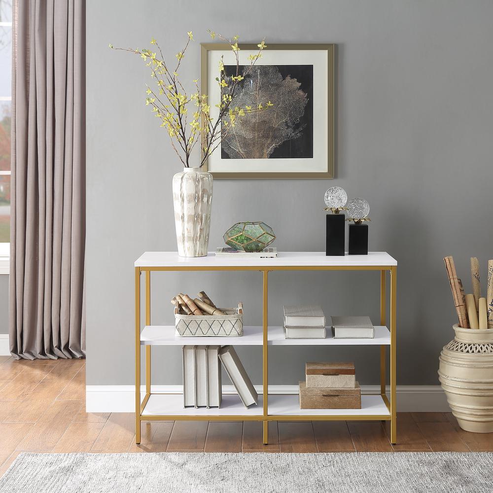 Modern Life Bookcase in White