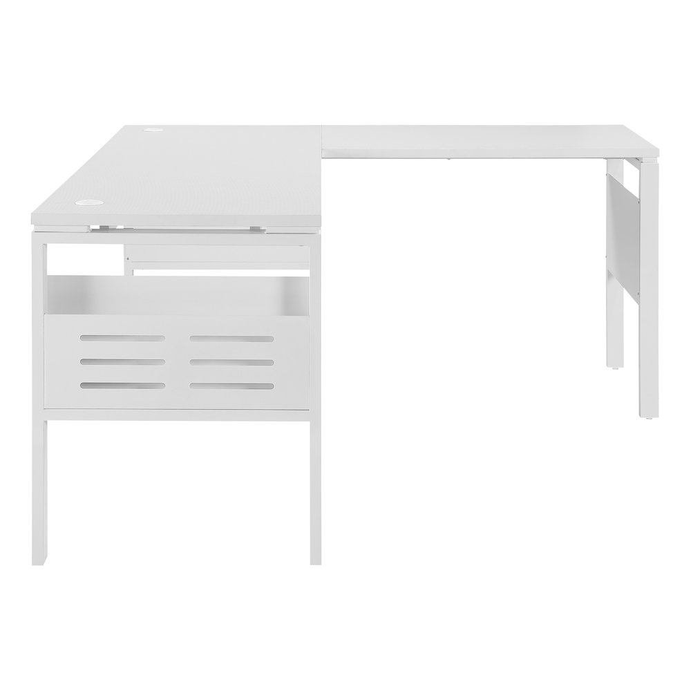 60″ L-Desk with Storage