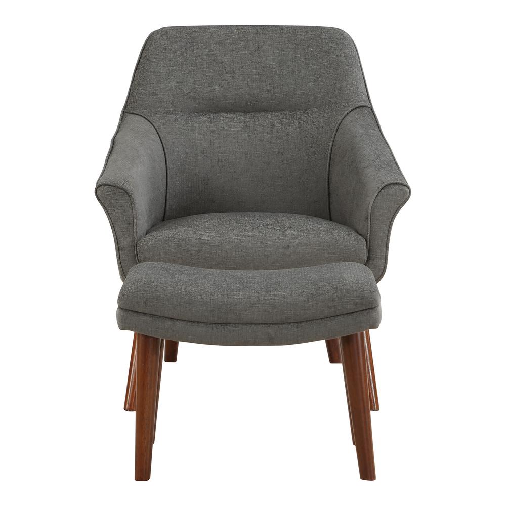 Waneta Chair and Ottoman