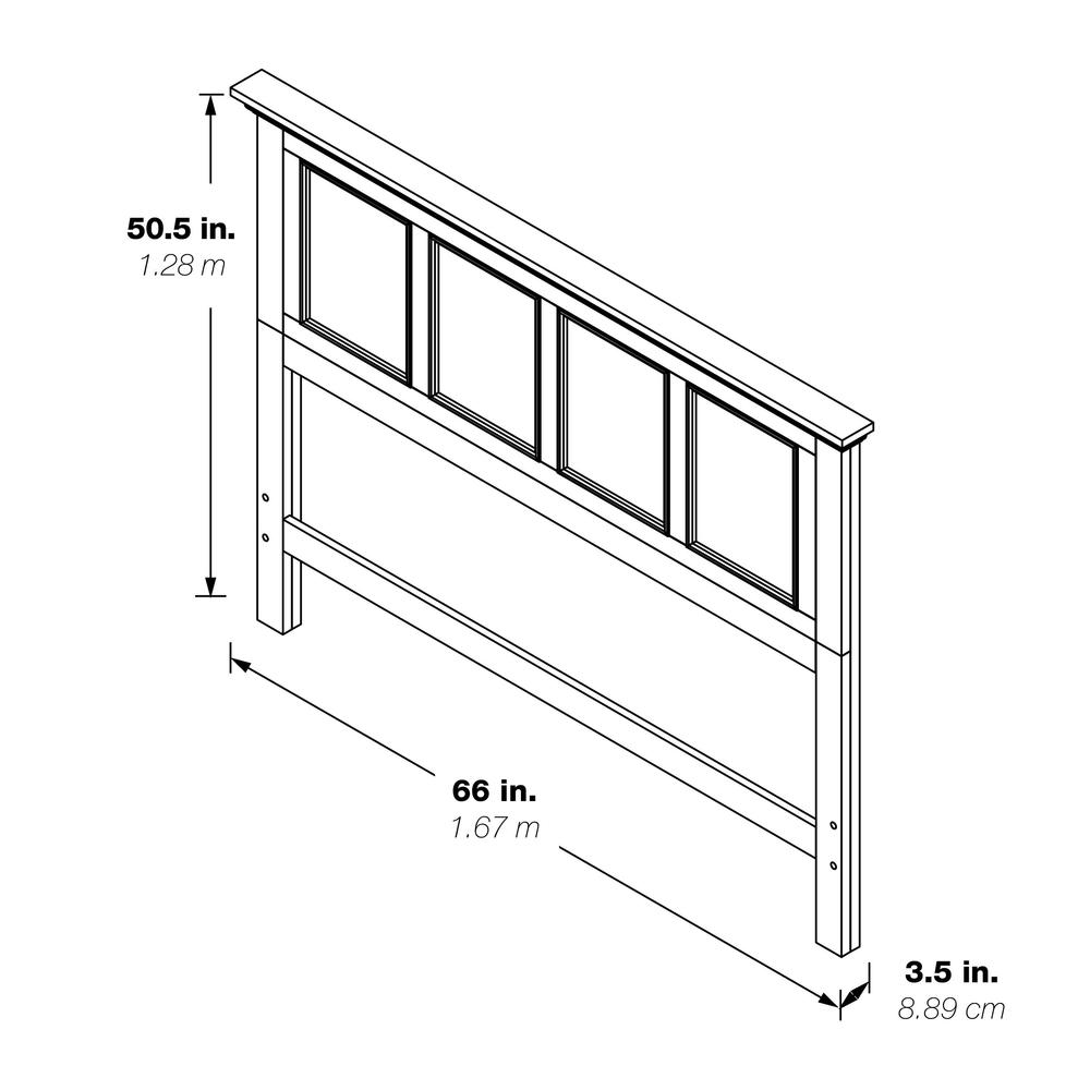 Farmhouse Queen Headboard