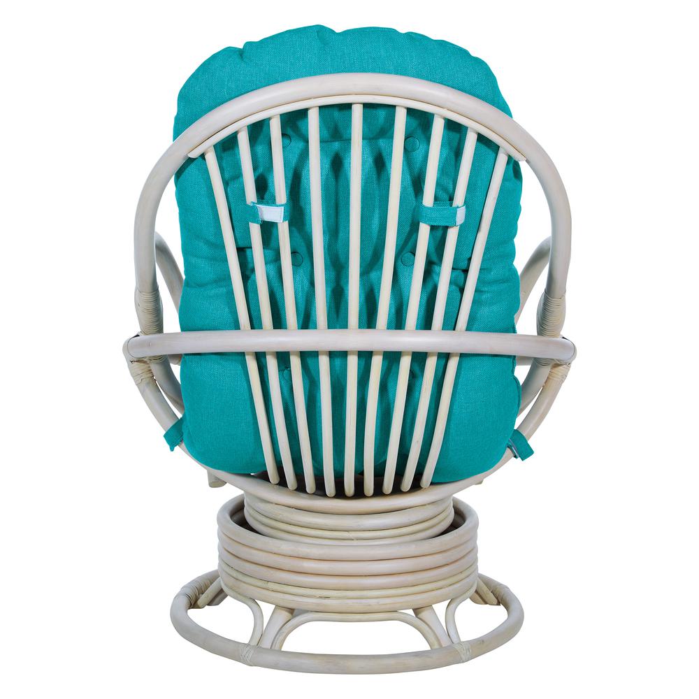 Lanai Rattan Swivel Rocker