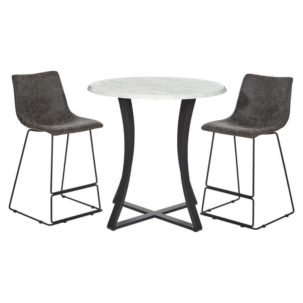 Metro 3-Piece Counter Height Table