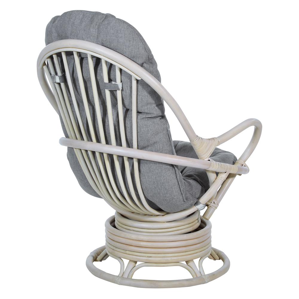 Lanai Rattan Swivel Rocker