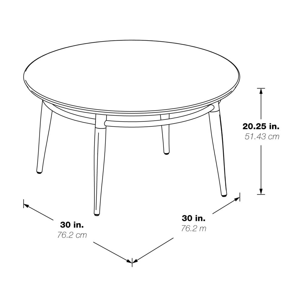 Brooklyn Round Top Coffee Table