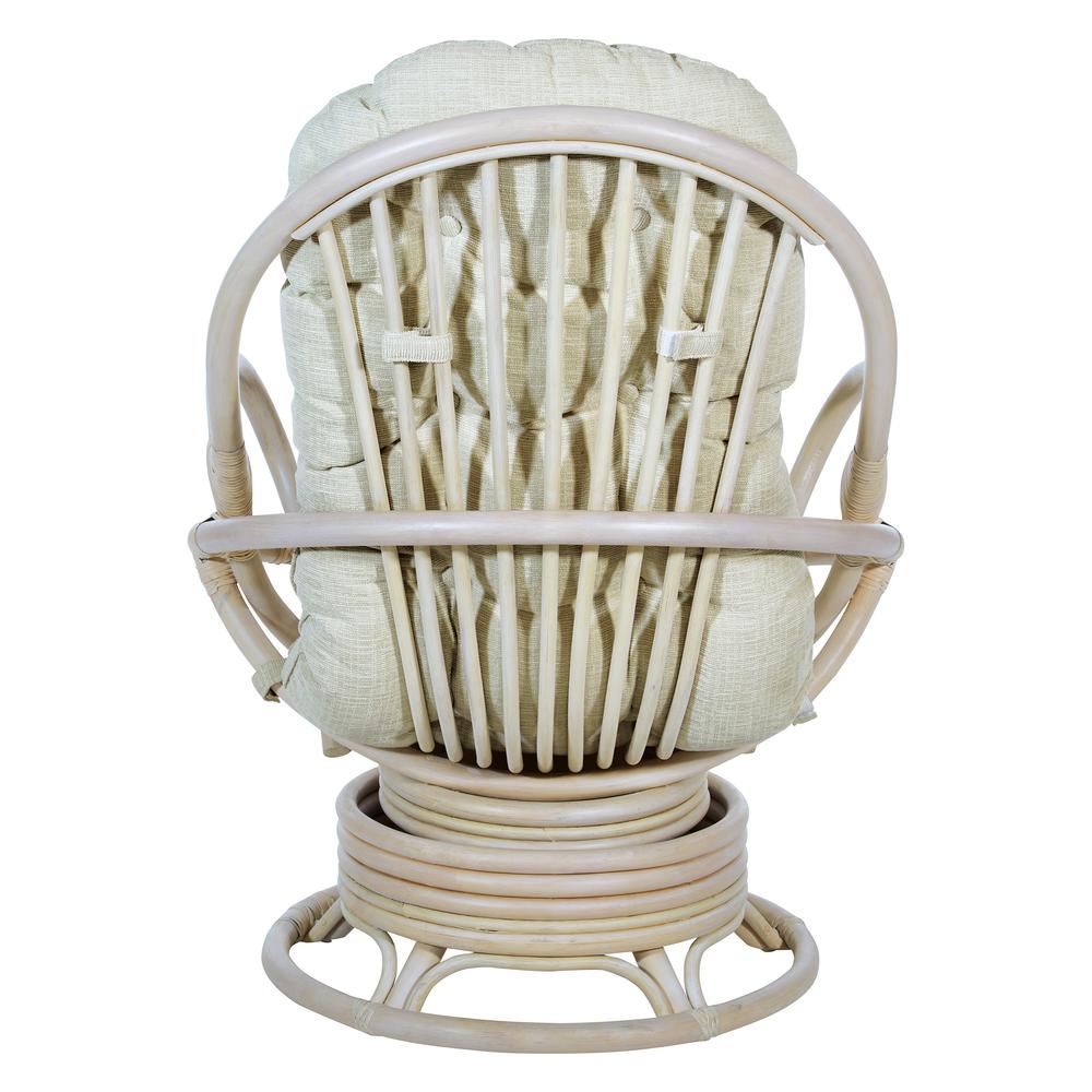 Lanai Rattan Swivel Rocker