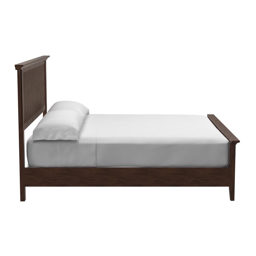 Modern Mission King Bed Set 3/CTN in Vintage Oak