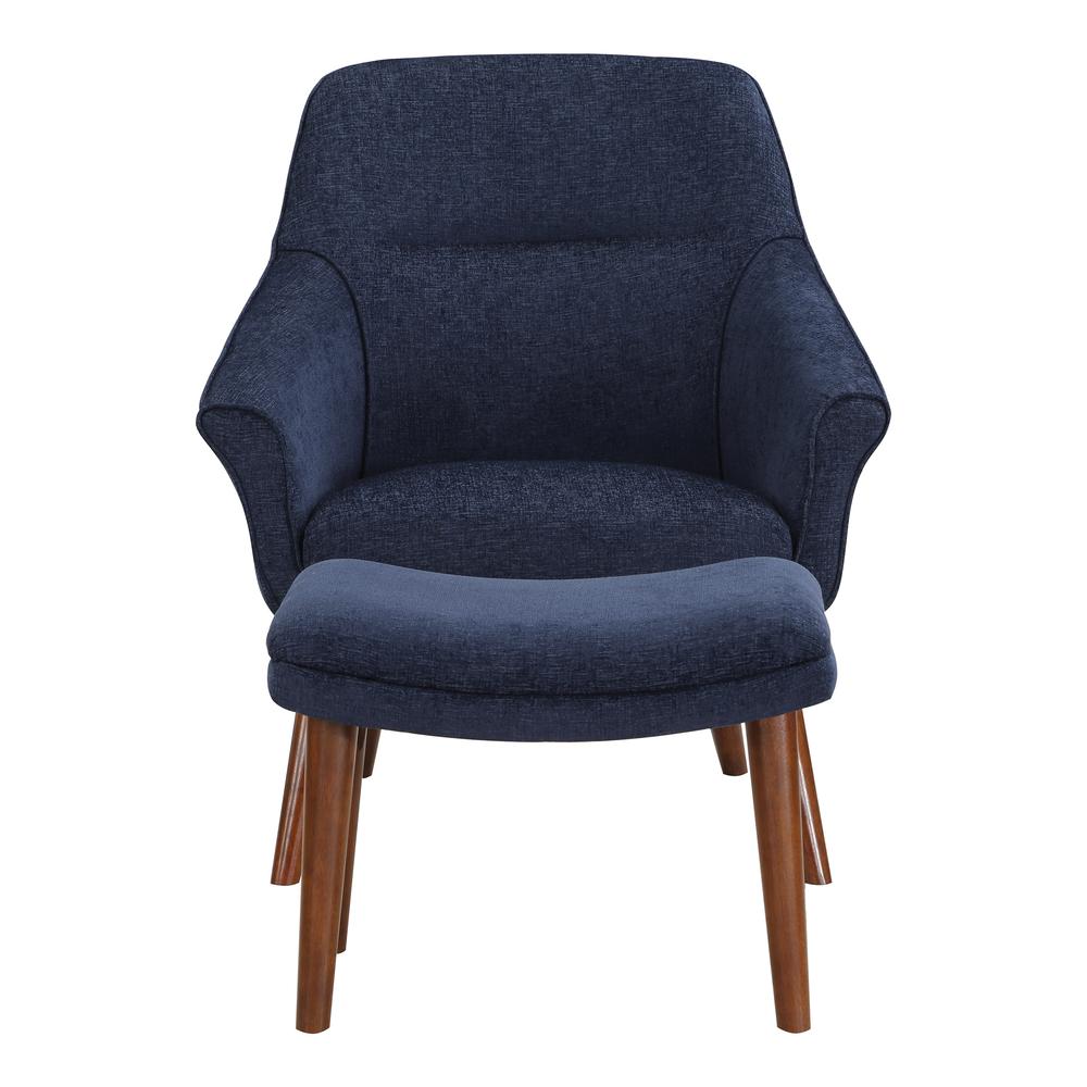 Waneta Chair and Ottoman