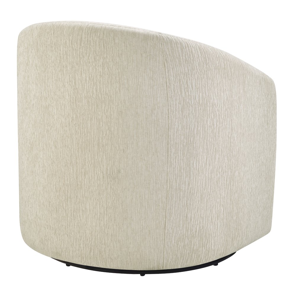 Bella Swivel Chair in Linen Fabric