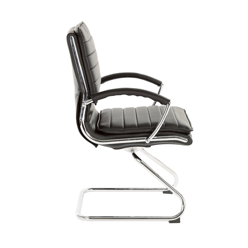 Guest Faux Leather Chair