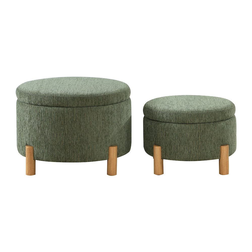 Bennett 2-Piece Storage Ottoman Set