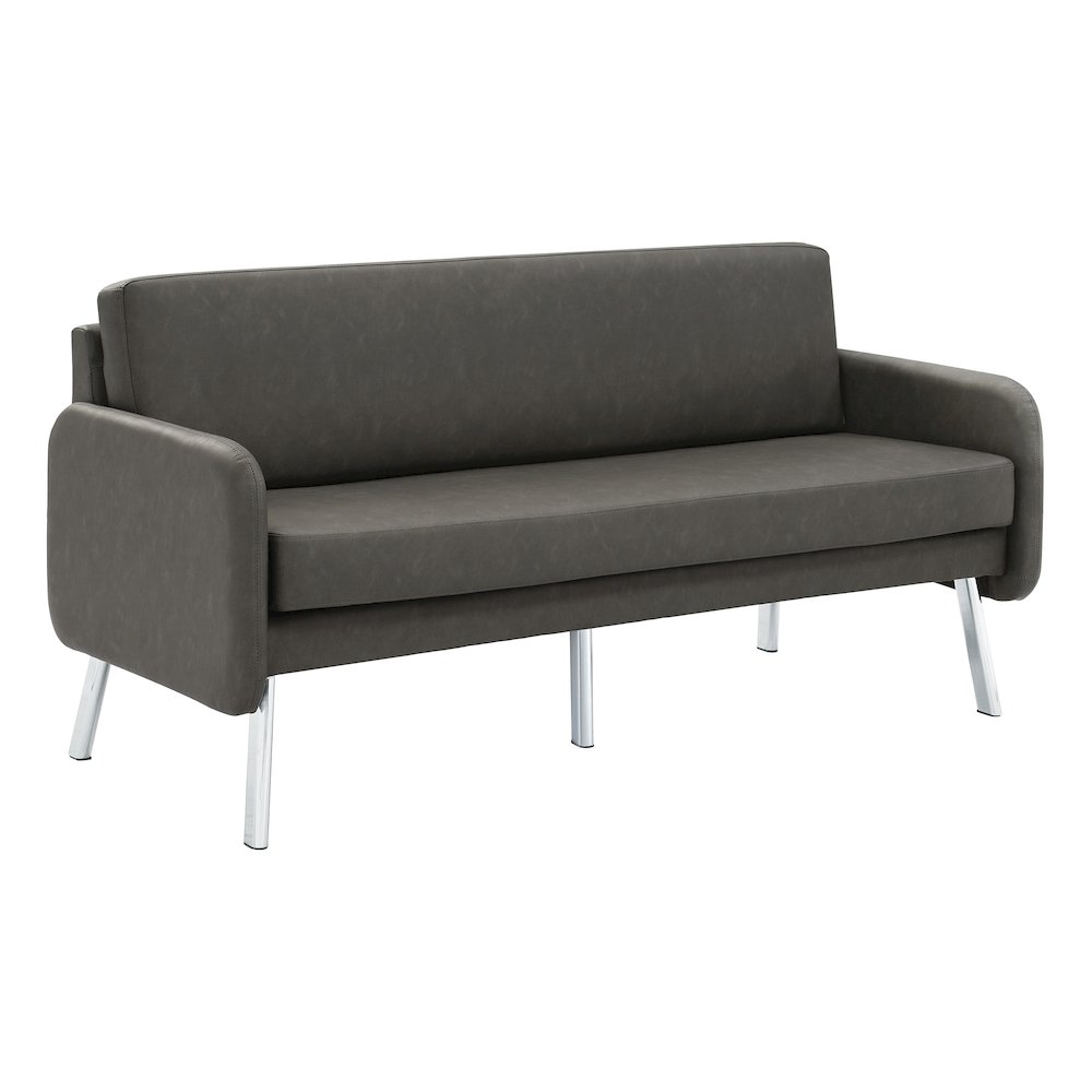 Lounge Sofa in Faux Leather