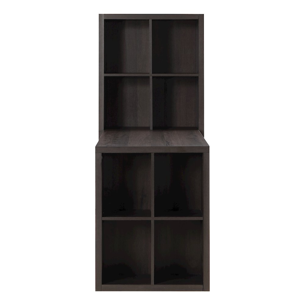 48″ Desk and Dual Bookcase