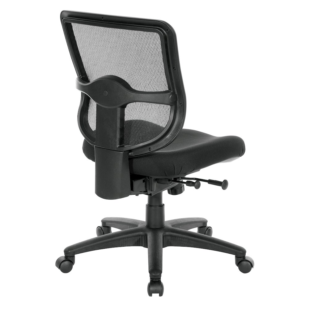 ProGrid Mesh Back Armless Task Chair with Ratchet Back and Seat Slider
