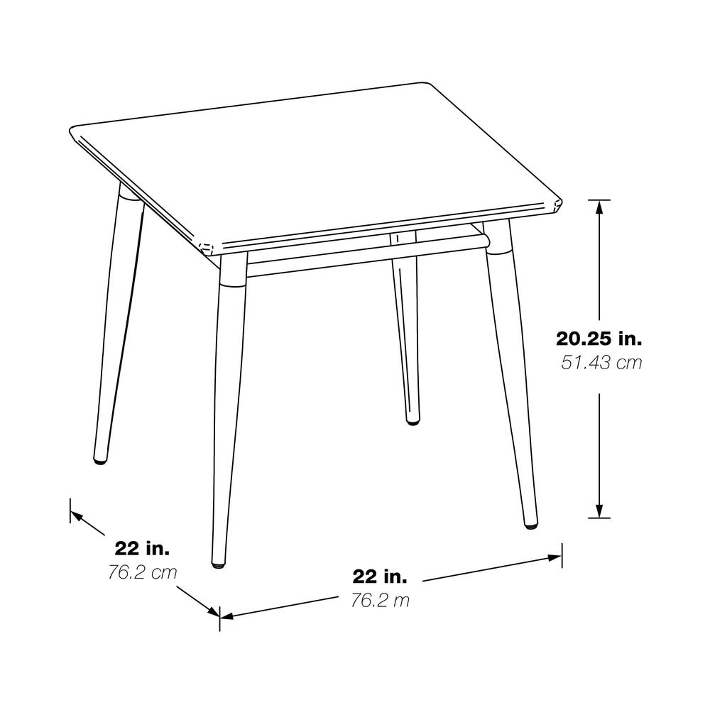 Brooklyn Square Top End Table