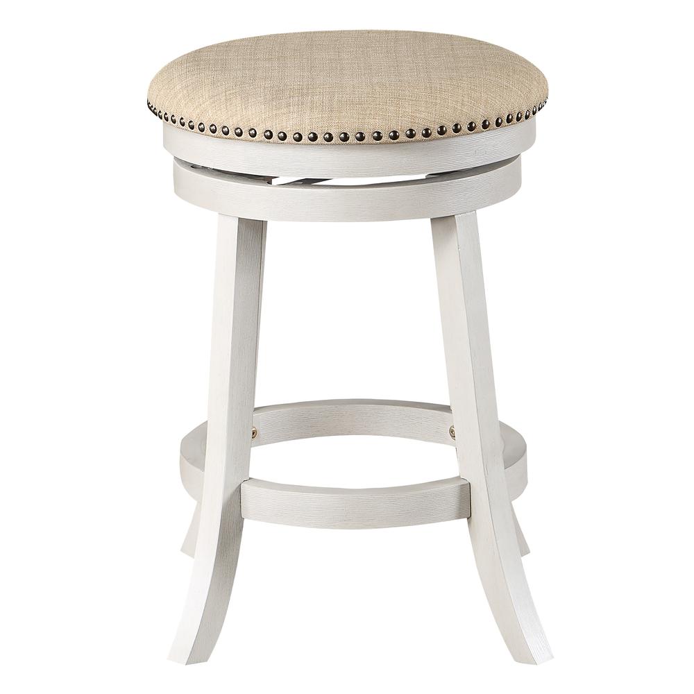 Round Backless Swivel Stool 2-Pack