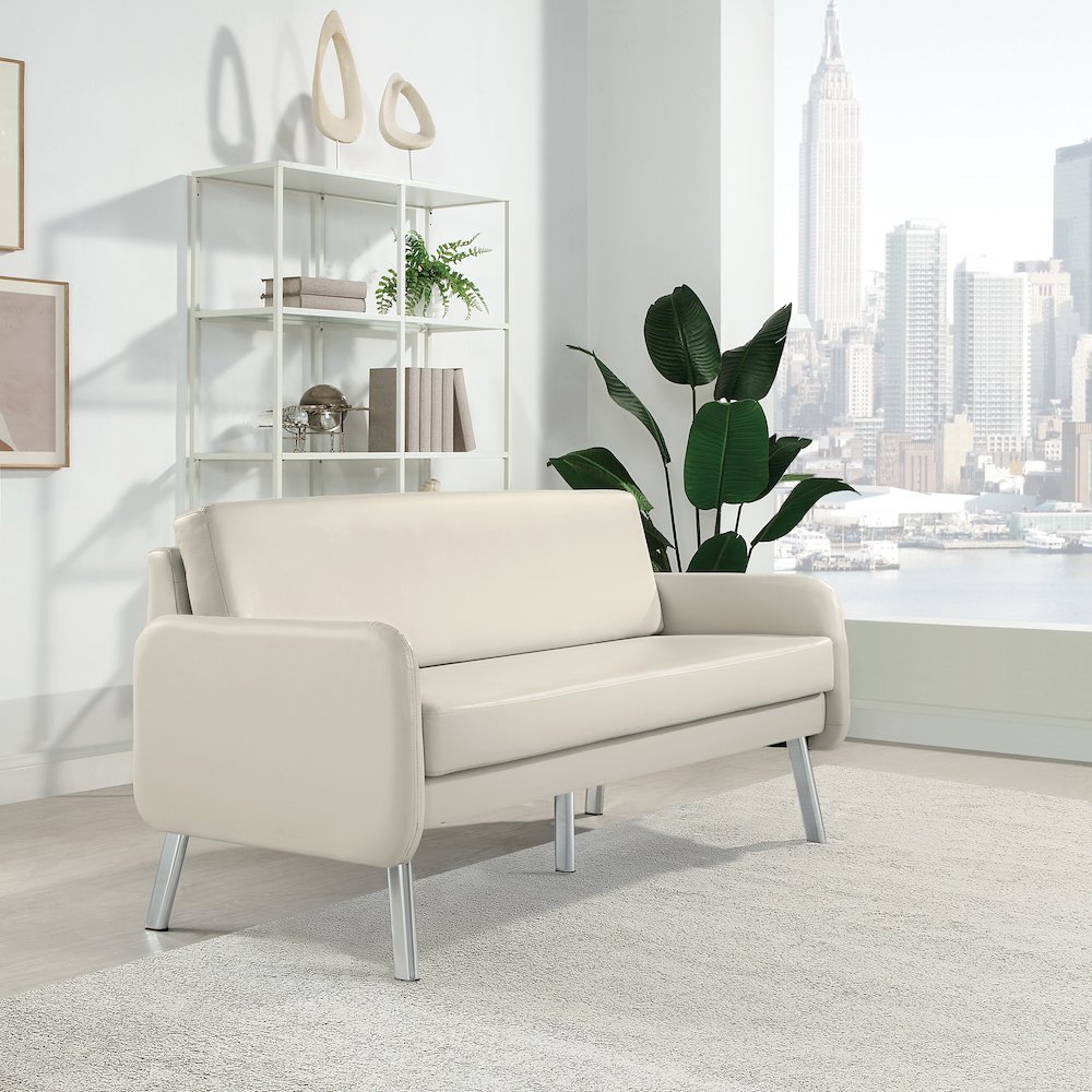 Lounge Sofa in Faux Leather