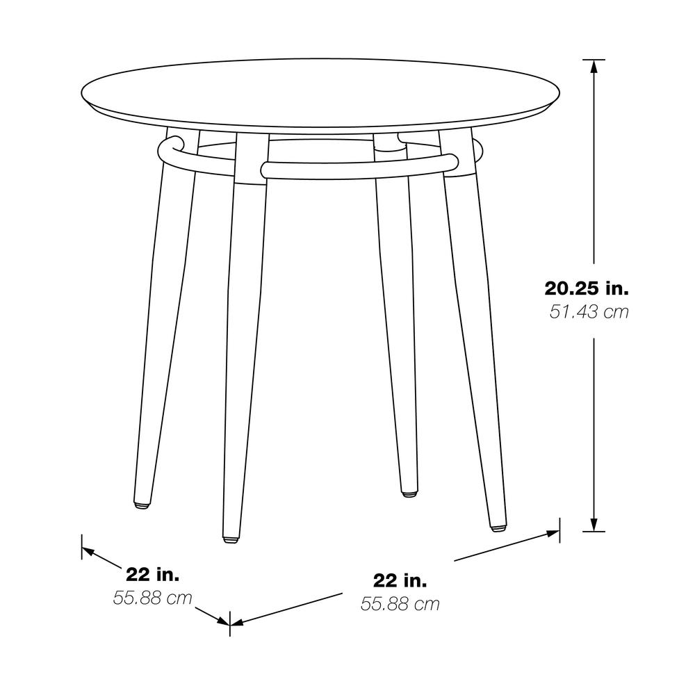 Brooklyn Round Top End Table